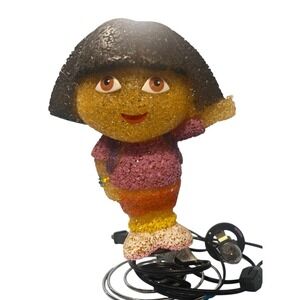Nickelodeon Dora The Explorer Plug In Nightlight Lamp Light Stand *Working*